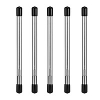 Perceuse à trou profond en métal de petit diamètre, vente en gros, perceuse à pistolet brasée en carbure pour perceuse verticale à trou profond avec manteau en option