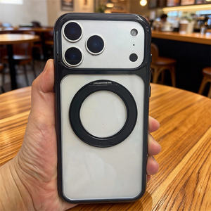 <span class=keywords><strong>เคส</strong></span>โทรศัพท์<span class=keywords><strong>กัน</strong></span><span class=keywords><strong>กระแทก</strong></span>แบบใส แข็งแรง ผลิตจากอะคริลิก พร้อมขาตั้งแม่เหล็กแบบหมุนได้ 360 องศา สำหรับ iPhone 17 16 15 14 Pro Max - Product Image 6