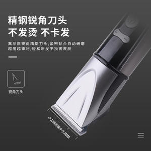 Tondeuse à cheveux électrique Kemei KM-1938 avec écran numérique, rechargeable, corps métallique, pour usage domestique - Product Image 2