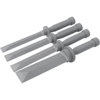 Ensemble de 4 grattoirs en plastique non marquant SGCB, PA44, nylon, pour retirer les poids de roue