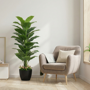 Planta Artificial de Ave del Paraíso, Planta Decorativa en Maceta para Interiores, Planta Premium para Hogar, Oficina, Vestíbulo de Hotel, Decoración Verde para Eventos - Product Image 4