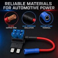 Adaptateur de fusible à lame ATO ATC 12V pour voiture
