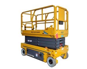 Plateforme élévatrice à ciseaux électrique rapide 10m XG1012AC avec moteur AC pour entrepôt et travaux en hauteur - Product Image 6