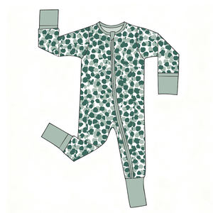 Pajamas Bamboo Kids <strong>Toddler</strong> Clothing Bamboo Spandex Zippy <strong>Girl</strong> Baby <strong>Clothes</strong> Baby Bamboo Pajamas - Product Image 2