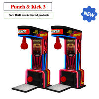 Jeux d'arcade à pièces, machine d'arcade de boxe, machine de vente automatique de frappe, prix de gros