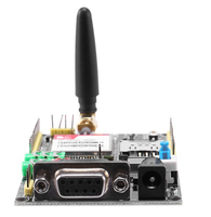 Modul GSM GPRS SIM800 dengan port RS232 dan jack 3.5mm, papan pengembangan GSM dengan modul komunikasi SIM800