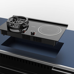 Estufa <span class=keywords><strong>de</strong></span> cerámica eléctrica <span class=keywords><strong>de</strong></span> alta potencia <span class=keywords><strong>de</strong></span> 3500W, estufa doméstica <span class=keywords><strong>de</strong></span> llama abierta enchufable, <span class=keywords><strong>horno</strong></span> <span class=keywords><strong>de</strong></span> combustión eléctrico <span class=keywords><strong>de</strong></span> doble quemador integrado - Product Image 6