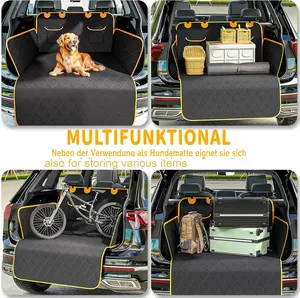 Alfombrilla protectora impermeable para maletero de SUV, cubierta antisuciedad en poliéster Oxford, alfombrilla trasera para perros y coches, alfombrilla para mascotas transfronteriza de <span class=keywords><strong>Amazon</strong></span> para coches - Product Image 3