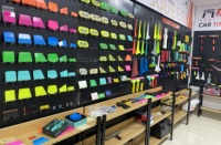 Pexmientas Kit d'outils d'application professionnel pour films teintés de vitres de voiture, spatules en feutre, raclettes en plastique, lames de découpe et applicateurs magnétiques pour vinyle