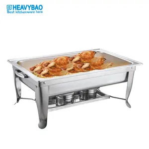 Heavybao Stainless Steel restaurant buffet equipment good hot food warmer server in home & garden