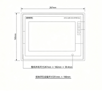 Siemens 6AV2123-2JB03-0AX0 KTP900 Basic, Panel Táctil de 9 Pulgadas, Pantalla TFT a Color, PROFINET Industrial HMI, Resolución 800x480