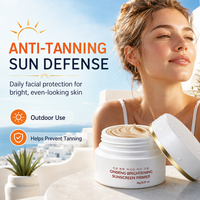 Base de maquillage hydratante 3 en 1 au ginseng, protection solaire pour le visage et préparation au maquillage pour une protection solaire quotidienne