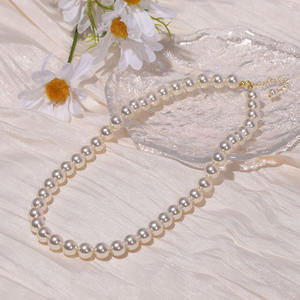 สร้อยคอไข่มุกเทียมขนาด 3 มม. 4 มม. 5 มม. 6 มม. 8 มม. 10 มม. สินค้าขายส่ง<span class=keywords><strong>ราคา</strong></span><span class=keywords><strong>ถูก</strong></span> - Product Image 5