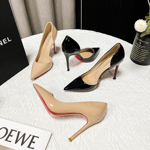 NEW Fashion Women Sandals Snake Print Strappy Mule High Heels <b>Slippers</b> Ladies <b>Flip</b> <b>Flops</b> Pointed Toe Slides Party Shoes - Product Image 1