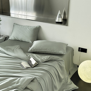 Lyocell vua nữ hoàng Kích thước khăn trải giường từ phòng ngủ Khăn trải giường đặt khách sạn làm mát 16 "sâu túi thoáng khí mượt mềm 100% - Product Image 5