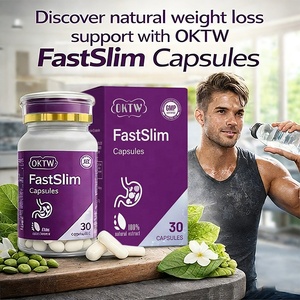 Капсулы Fast <span class=keywords><strong>Slim</strong></span>: 100% натуральный экстракт, ускоритель метаболизма, сжигатель жира, подавитель аппетита, сертифицирован GMP, 30 штук - Product Image 2