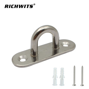 RICHWITS Anillo Colgante Ovalado de Acero Inoxidable 304 316, Gancho de Tracción para Uso Marino, Puerta, Ventilador de Techo, Saco de Arena, Luz - Product Image 4