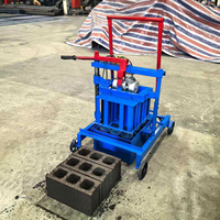 Machine de fabrication de blocs de béton mobiles de petite taille pour la production de pavés autobloquants et de briques creuses – Vente en gros