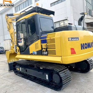 Excavadora Hidráulica Usada Komatsu PC130 de 13 Toneladas, Original de Japón, con Motor, Bomba y Engranajes, Cucharón de 0.39m, Potencia de 48500W, Precio Bajo - Product Image 2