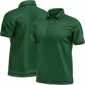 Camiseta de Golf de Manga Corta de Alta Calidad, 100% Algodón, Unisex, con Diseño de Bordado Personalizado, Bolsillo, Patrón Sólido, Informal, de Secado Rápido - Product Image 3