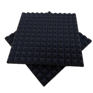 Nuovi Pannelli Acustici in Schiuma di Poliuretano Ecologici e Moderni, Confezione da 12, 25x25x5cm, Insonorizzanti - Product Image 1