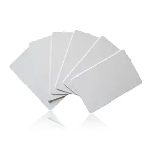 Michat desfire ev1 cartão em branco preto de 2k, cartão em pvc