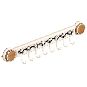 Rotating Suction Cup Row Hooks Wall Mounted No Drilling Required Strong Load Bearing Capacity Removable Door Hooks - Product Image 4