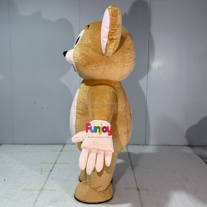 Costume de mascotte de souris gonflable personnalisé, costume de mascotte de dessin animé <span class=keywords><strong>Tom</strong></span> <span class=keywords><strong>et</strong></span> <span class=keywords><strong>Jerry</strong></span> pour carnaval, défilé, promotion en centre commercial, fête, événement - Product Image 5