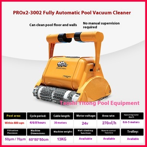 Aspirateur de piscine professionnel avec système à double moteur pour une puissance d'aspiration plus forte - Product Image 6