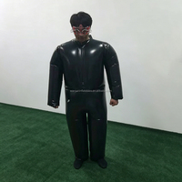 Divertissement de fête personnalisé costume de marche combinaison de saut gonflable en pvc pour la fête de mariage