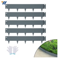 Pièces de tôles de fabrication sur mesure en aluminium noir pour bordures de jardin, découpe laser, par YW Hardware Chine
