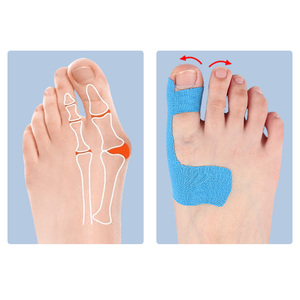 Bande adhésive respirante pour le sport, redresseur d'orteils, bandage pour gros orteil, unisexe, pour la thérapie ciblée du hallux valgus - Product Image 2