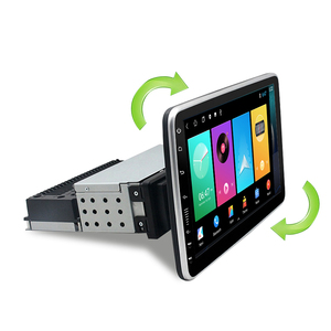 Phổ 9 "/10.1 inch Android Máy nghe nhạc đa phương tiện đài phát thanh xe xoay <span class=keywords><strong>360</strong></span> độ xe xoay xe DVD player Android Para carro - Product Image 1