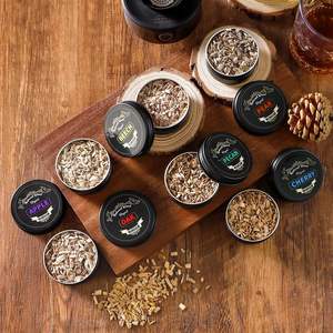 Kit de fumoir à whisky électrique Yilador, torche, 6 copeaux de <span class=keywords><strong>bois</strong></span>, infuse des saveurs fumées pour les cocktails Old Fashioned Bourbon, outils de bar uniques - Product Image 2