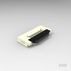 Connecteur FFC FPC XKB Connection X05A20L40T 40 broches 0,5 mm à contact inférieur, verrouillage rabattable, angle droit, SMD, ROHS pour électronique PCB - Product Image 1