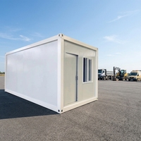 Maison conteneur pliable SKYLINE à prix abordable, construction rapide, design moderne, modulaire, extensible, préfabriquée, petite maison extérieure