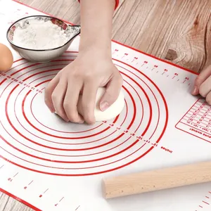 Dropshipping Silicone Baking Mat Pizza Dough Maker Pastry Kitchen Gadgets Cooking Tools Utensils Bakeware L0241 /1