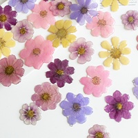 Kit Resin Epoksi DIY untuk Anting Bunga Gesang, Poppy, Daisy, Aksesoris Perhiasan Bergaya Hutan Ultra-Fairy, Buatan Tangan Murni