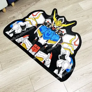 Großhandel und individuelle Animekartefiguren Designs Teppiche und Latten für Wohnzimmer Boden rutschfeste Dekormatten
