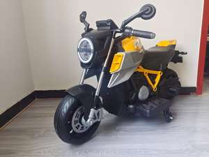 Voiture électrique pour enfants, jouet à conduire avec télécommande, 3 roues, grosse batterie, moto à trois roues - Product Image 3