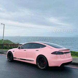 สำหรับเทสลา โมเดล เอส ปี 2012-2020 รุ่นพิเศษ สปอยเลอร์วัสดุ ABS สำหรับฝาท้ายรถยนต์ สีรองพื้น สปอยเลอร์หลัง แต่งรถ - Product Image 5