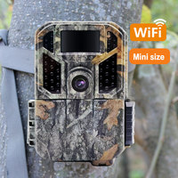 Kamera Satwa Liar Nirkabel Mini dengan Dual WIFI 4MP CMOS, Daya Tahan Baterai Sekitar 12 Bulan, 28MP 2.7K, Trigger Super Cepat 0.2 Detik