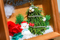 2025 Nieuwe Mini Geconserveerde Bloem Kerst Elanden Rendier Santa Voor Halloween Easter Party Chinees Nieuwjaar