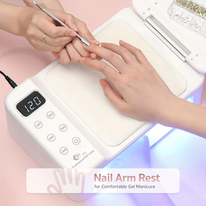 Professional UV LED Nail <b>Lamp</b> Nail <b>Lamp</b> <b>with</b> 63 Beads and Display Auto Sensor and 4 <b>Timer</b> Settings Gel Curing <b>Lamp</b> for Home Use - Product Image 4