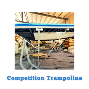 <span class=keywords><strong>Trampoline</strong></span> de <span class=keywords><strong>compétition</strong></span> de <span class=keywords><strong>gymnastique</strong></span> 5m x 3m, super <span class=keywords><strong>trampoline</strong></span> pour entraînement professionnel avec pont d'extrémité - Product Image 5