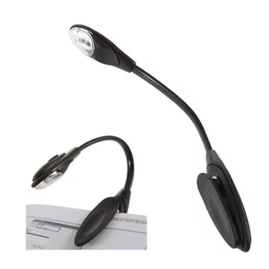 Clip inteligente portátil en <span class=keywords><strong>luz</strong></span> de lectura de libros Led de regalo de promoción alimentada por batería Flexible - Product Image 3