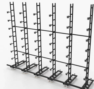 Système de support au sol pour écran LED, panneau d'affichage vidéo, structure de support au sol pour écran LED - Product Image 4