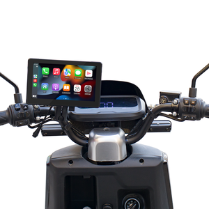X5351หน้าจอสัมผัส CarPlay ไร้สายแบบพกพาสำหรับมอเตอร์ไซด์7นิ้วหน้าจอ IPS กันน้ำนำทางจอ DVR รถจักรยานยนต์ IP65 - Product Image 2