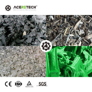 Déchiqueteuse industrielle de haute qualité pour films PP/PE et sacs tissés PP, 300-600 kg/h, à un seul arbre, modèle HS1600, avec pompe à engrenages PLC - Product Image 6