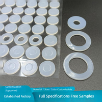Joint en silicone FDA, bague d'étanchéité transparente en silicone de qualité alimentaire, bague en silicone ultra-fine étanche pour bouchon de bouteille